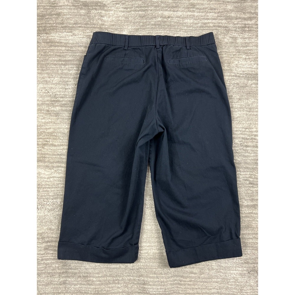 Elbeco Tek3 Pants Womens 16 Navy Blue Uniform Trousers Cuffed Workwear Made‎ USA